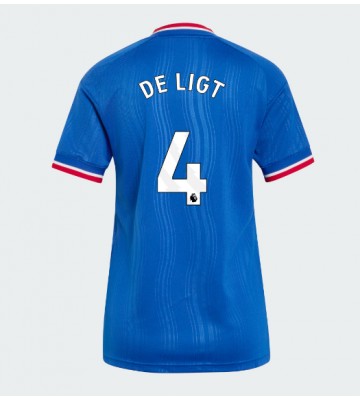 Manchester United Matthijs de Ligt #4 Bortatröja Dam 2026-27 Kortärmad